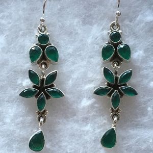 Silver Chandelier Earrings